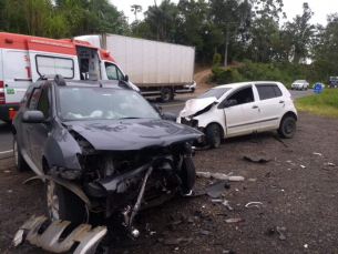 Notícia - Homem morre em colisão frontal na rodovia SC-390