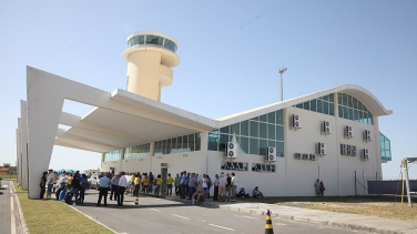 Notícia - Voos comerciais retornam em 22 de junho no aeroporto de Jaguaruna 