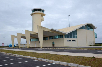 Notícia - Vacinação no aeroporto de Jaguaruna