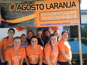 Notícia - Arroio do Silva realiza atividades do Agosto Laranja