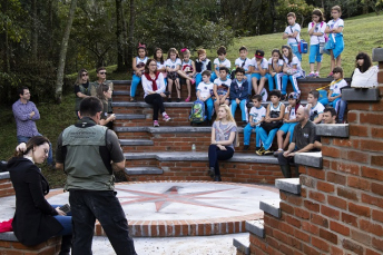 Notícia - Estudantes visitam a Reserva Biológica São Francisco