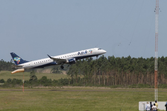 Notícia - Aeroporto de Jaguaruna quer retorno dos voos da Azul