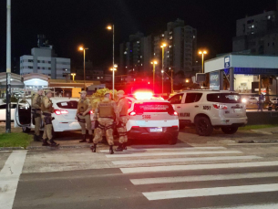 Notícia - Criciúma: em menos de 30 minutos, PM recupera veículo furtado na avenida Centenário