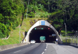 Notícia - Túnel da BR-101 terá interdição total na noite de terça-feira