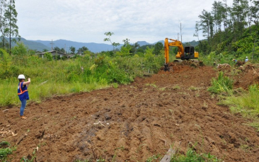 Notícia - BR-285: Obras retomadas no entorno de Timbé do Sul