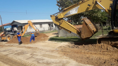 Notícia - Rincão soma mais de 20 quilômetros em novas pavimentações