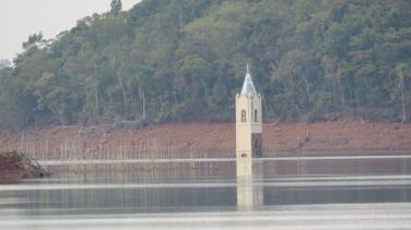 Notícia - Barragem do Rio São Bento 5 metros abaixo do vertedouro