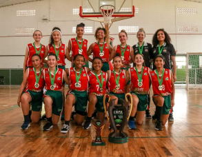 Notícia - Basquete feminino de Criciúma conquista Copa SC Sub-14