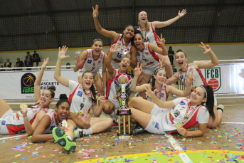 Notícia - Basquete do Mampituba/FME Criciúma/SATC é campeão Catarinense Sub-19