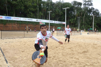 Notícia - Mampituba recebe IV Estadual Jugasa de Beach Tennis