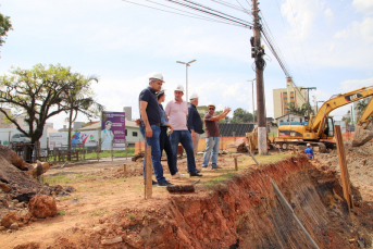 Notícia - Comissão de Obras realiza visita no binário do São Luiz