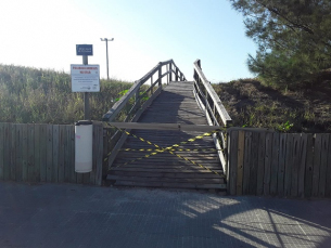 Notícia - Balneário Gaivota amplia ações para barra chegada de turistas