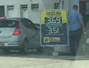 Notícia - Em Tubarão, gasolina até 30 centavos mais barata