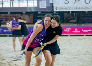 Notícia - FOTOS OFICIAIS: Veja como foi o Open Viva Mais de Beach Tennis