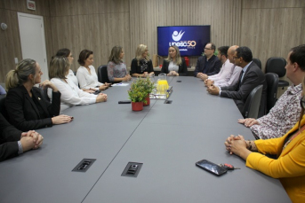 Notícia - Vice-governadora visita a Unesc e fortalece parceria