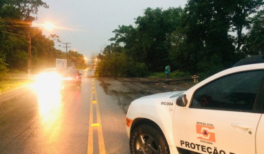 Notícia - Defesa Civil emite alerta para chuva forte nesta sexta-feira