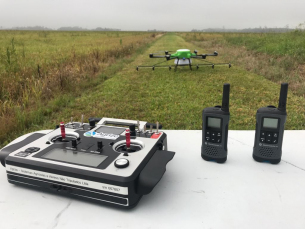 Notícia - Pulverização com uso de drones chega a Jacinto Machado