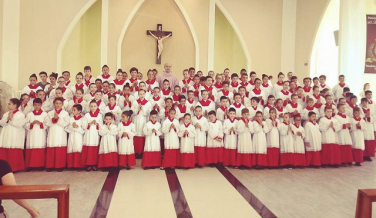 Notícia - Santuário sedia Encontro Diocesano de Coroinhas