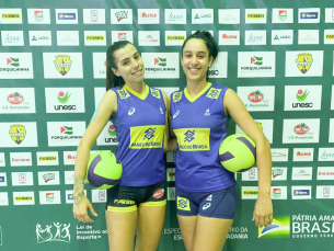 Notícia - Atletas do Vôlei Mampi são convidadas para a Seleção Brasileira feminina sub-21