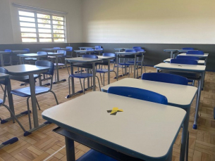 Notícia - Escolas de Cocal do Sul preparadas para a volta às aulas