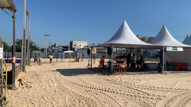 Notícia - Começa a festa no Mundial Rincão de Beach Tennis Unimed