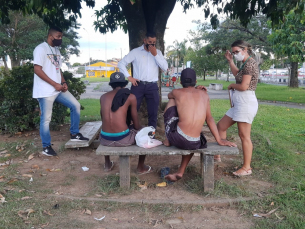 Notícia - Força tarefa faz abordagem social às pessoas em situação de rua em Criciúma