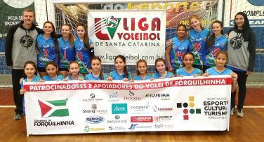 Notícia - Forquilhinha em quadra na Liga Voleibol