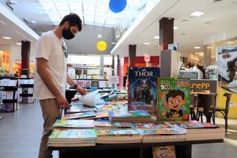 Notícia - Última semana da feira do livro infantil no Criciúma Shopping