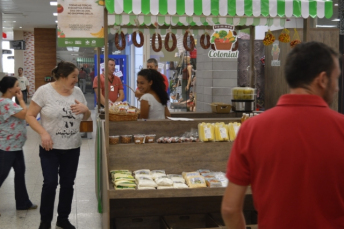 Notícia - Produtos orgânicos e agroindústria familiar em destaque na Feirinha Colonial