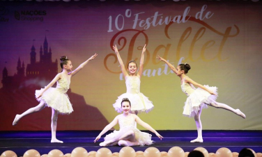 Notícia - Mais de 600 bailarinas reunidas no Festival de Ballet Infantil