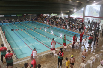 Notícia - Festival Fátima Esportes reuniu 90 nadadores no Mampituba