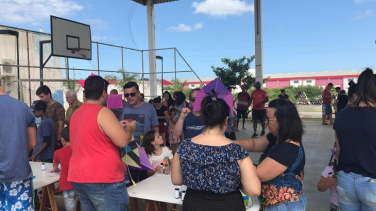 Notícia - Brincadeira de infância encerra período de férias no Centro de Esportes Unificados em Vila Nova