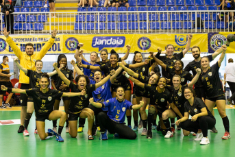 Notícia - Handebol feminino de Criciúma faz história e disputa hexagonal final da Liga Nacional em São Paulo