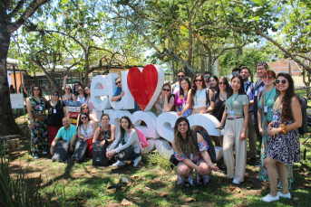 Notícia - Unesc recebe estudantes chilenos para troca de conhecimentos sobre o SUS