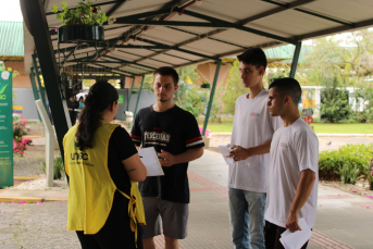 Notícia - Colégio Unesc faz recepção especial para os alunos do Enem