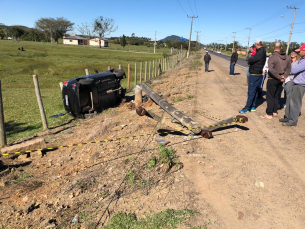 Notícia - Acidente que confirma problemas na Jorge Lacerda