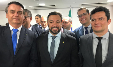 Notícia - Daniel Freitas participa de reunião com Bolsonaro sobre a Lei de Abuso de Autoridade 