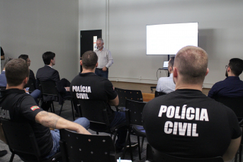 Notícia - Satc apresenta projeto de Cibersegurança para a Polícia Civil Estadual 