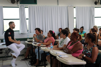 Notícia - Formação na Unesc capacita agentes comunitários de saúde de Criciúma