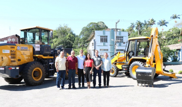 Notícia - Nova Veneza recebe mais meio milhão em equipamentos