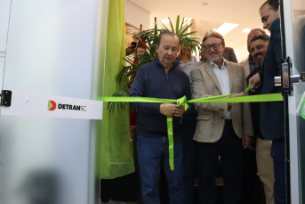 Notícia - Detran inaugura posto de atendimento no Criciúma Shopping