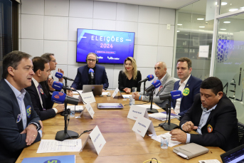 Notícia - Saiba tudo o que disseram os candidatos a prefeito de Criciúma no debate da Som Maior