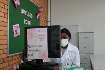 Notícia - Unesc oferece exames preventivos em ação alusiva à campanha Outubro Rosa