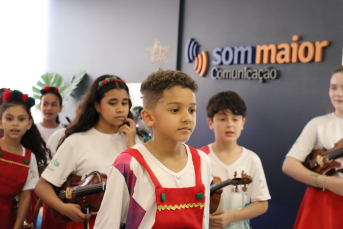 Notícia - Coral do Bairro da Juventude leva a magia do Natal para a Som Maior