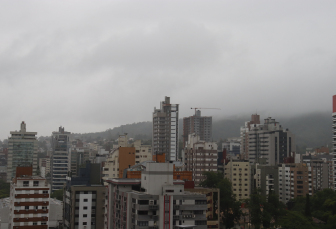 Notícia - Sábado com chuva no Sul de SC