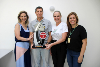 Notícia - Com parceria da Unesc, projeto Anjos do Futsal segue mudando vidas por meio do esporte