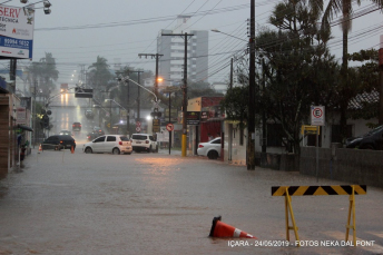 Notícia - As imagens do temporal em Içara