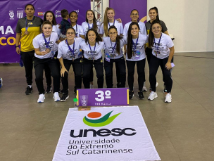 Notícia - Unesc conquista o terceiro lugar no JUCs