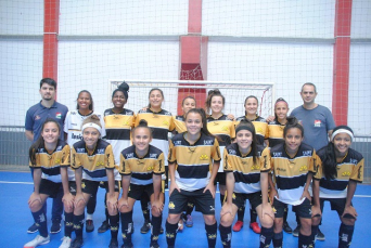 Notícia - Joguinhos: Futsal feminino de Criciúma faz 24 a 0