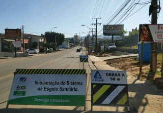 Notícia - No São Luiz, mais de 80% das ligações domiciliares de esgoto já estão instaladas